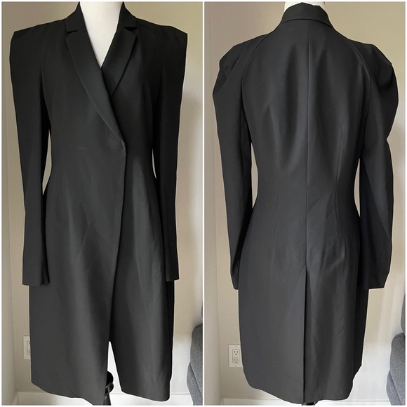 BCBG Pointed Shoulder Coat - Picture 3 of 5